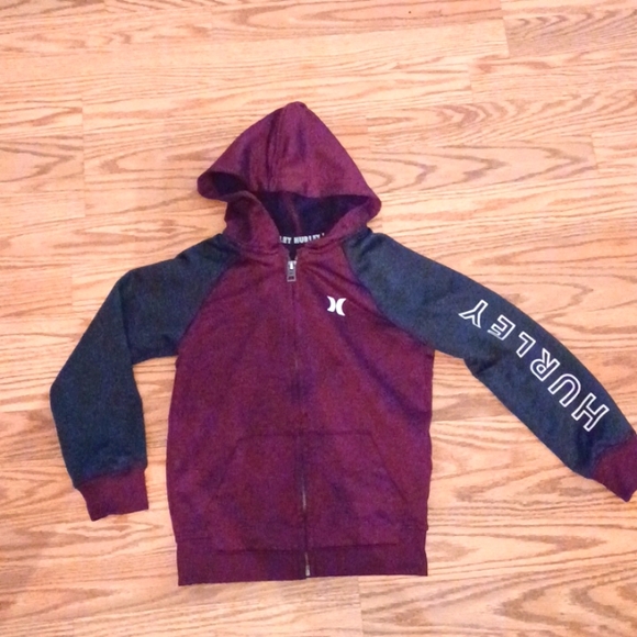 Hurley hoodie zipper size 6 boys - Picture 1 of 1